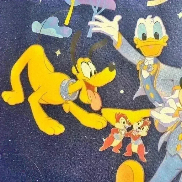 Walt Disney World 50th Anniversary Mickey
Mouse & Friends Ladies Zip Hoodie Med - Picture 14 of 14